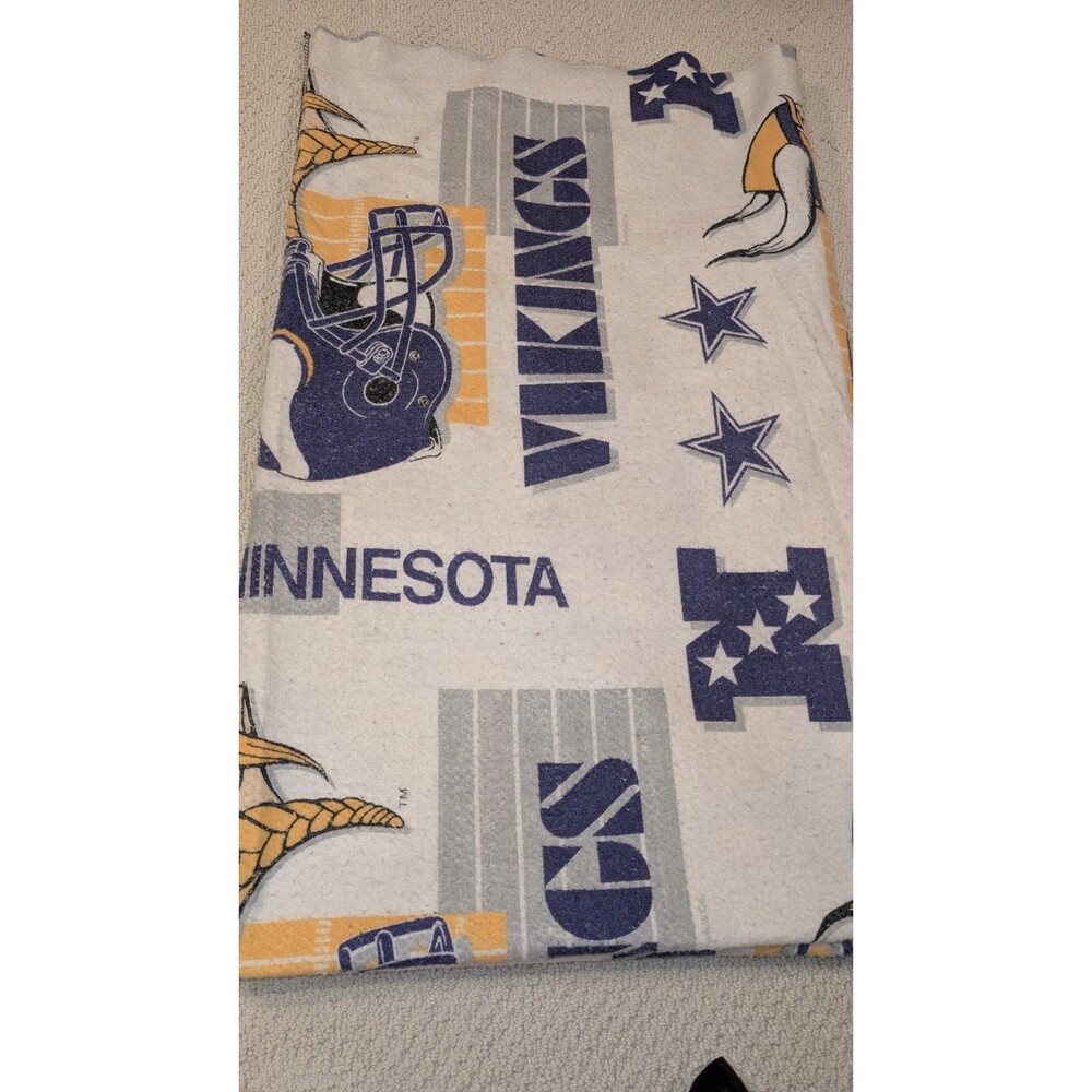 The Northwest Company NFL MN Vikings Game Day Team Blanket 72” x 90” NIP Vintage